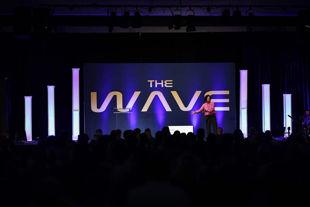 Dr. Mindy Pelz at The WAVE Chiropractic Conference at Life West California