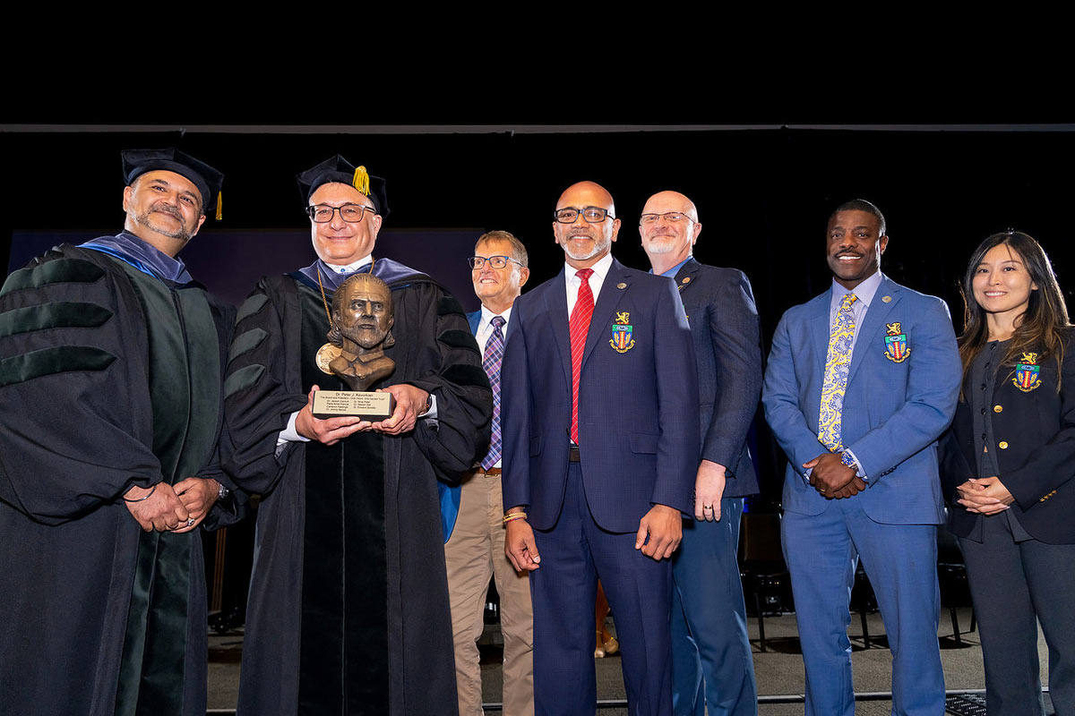 Board of Regents at the Presidential Investiture of Dr. Peter Kevorkian at Life Chiropractic College West