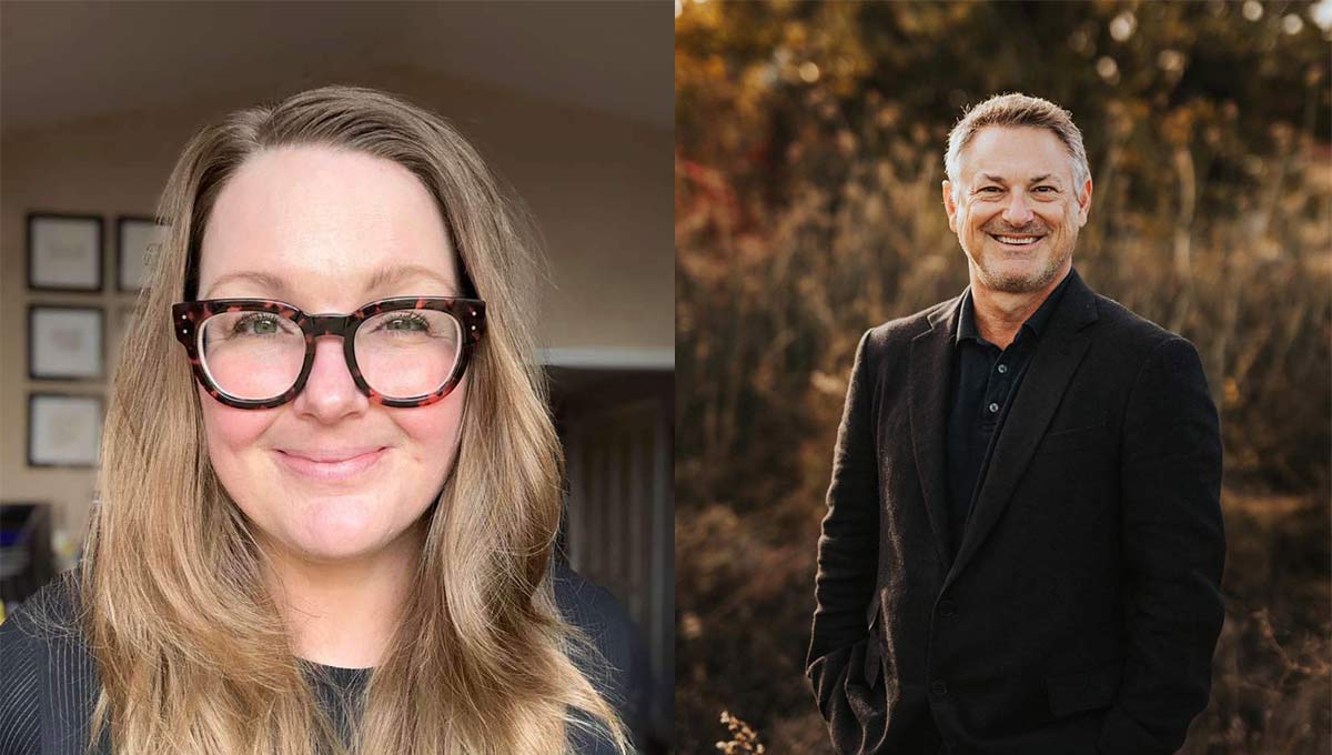 Dr. Brandon Roberts and Stephanie Ruby - Board of Regents at Life Chiropractic College West