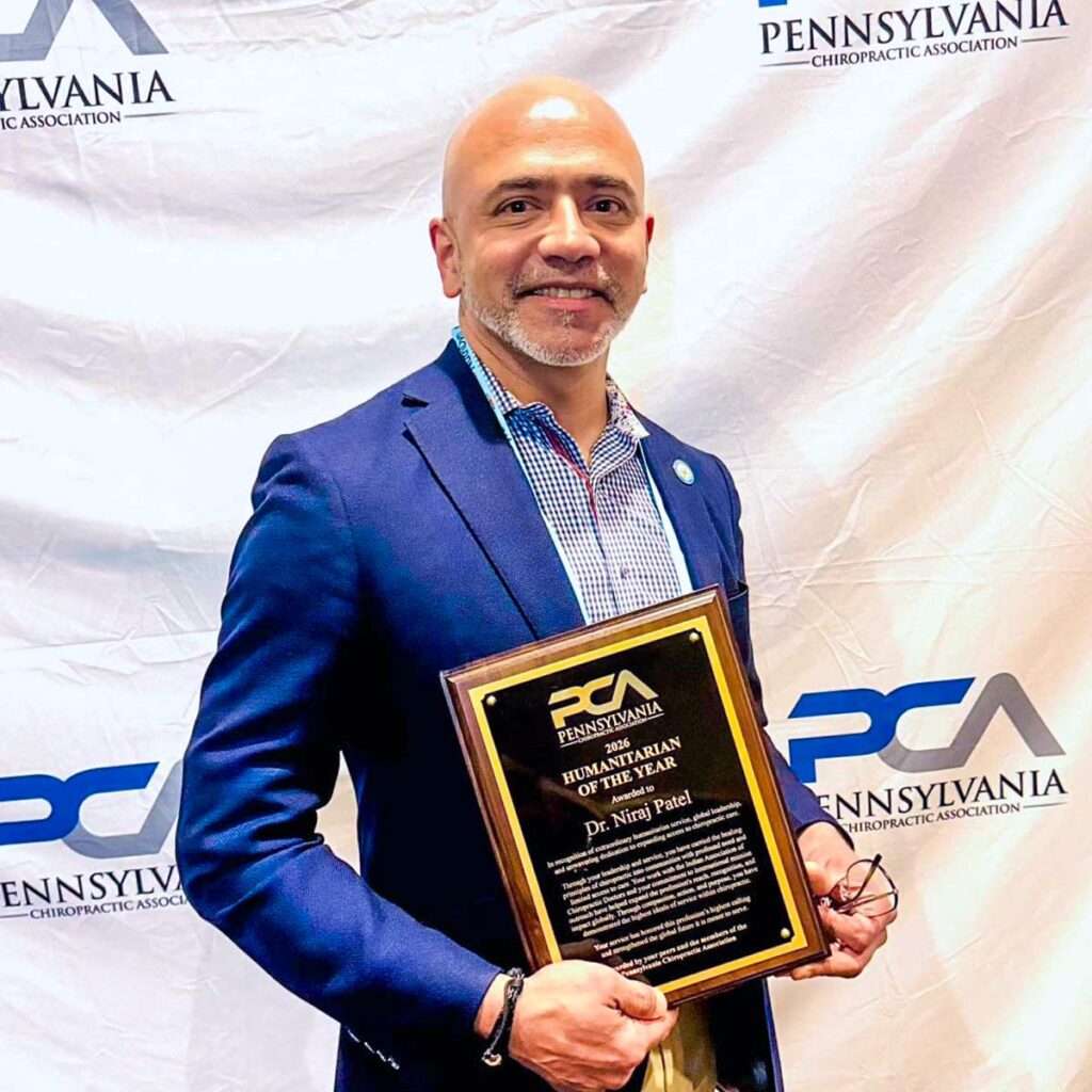 Dr. Niraj Patel - PCA Award Winner