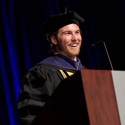 Chiropractic student graduating from Life West